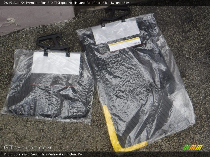 Misano Red Pearl / Black/Lunar Silver 2015 Audi S4 Premium Plus 3.0 TFSI quattro