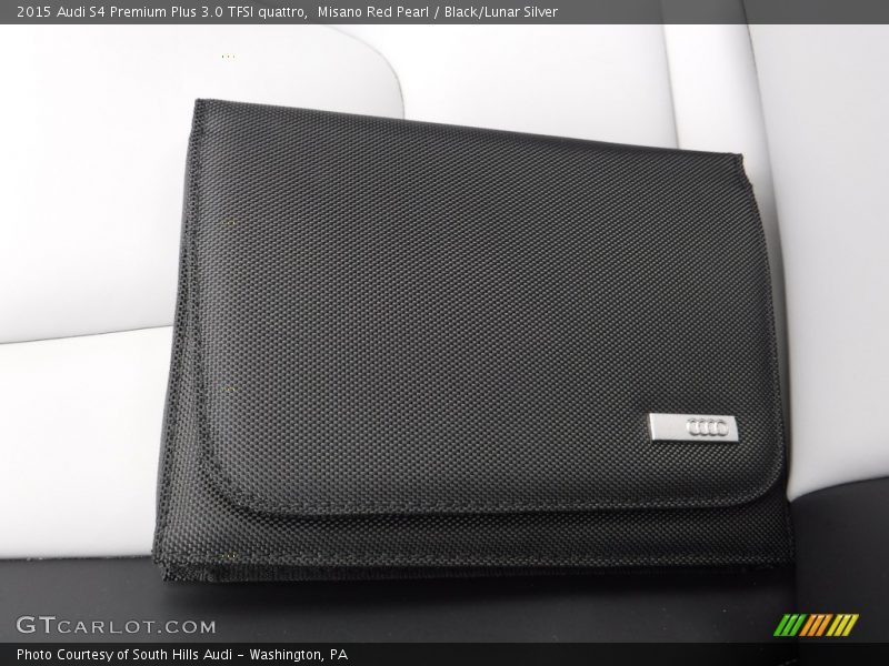 Misano Red Pearl / Black/Lunar Silver 2015 Audi S4 Premium Plus 3.0 TFSI quattro