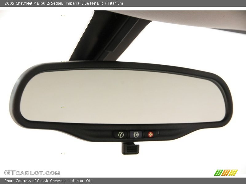 Imperial Blue Metallic / Titanium 2009 Chevrolet Malibu LS Sedan