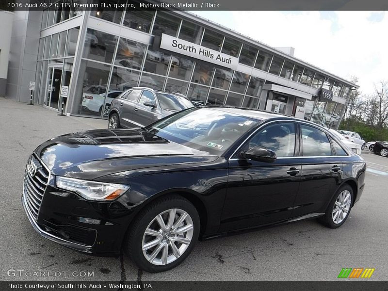Mythos Black Metallic / Black 2016 Audi A6 2.0 TFSI Premium Plus quattro