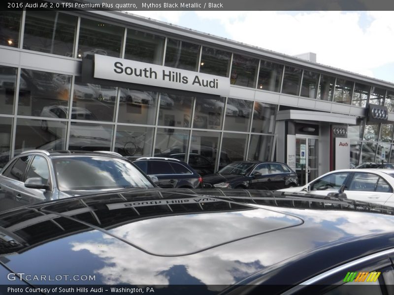 Mythos Black Metallic / Black 2016 Audi A6 2.0 TFSI Premium Plus quattro