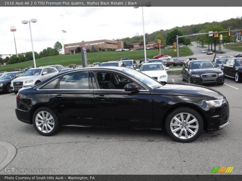 Mythos Black Metallic / Black 2016 Audi A6 2.0 TFSI Premium Plus quattro