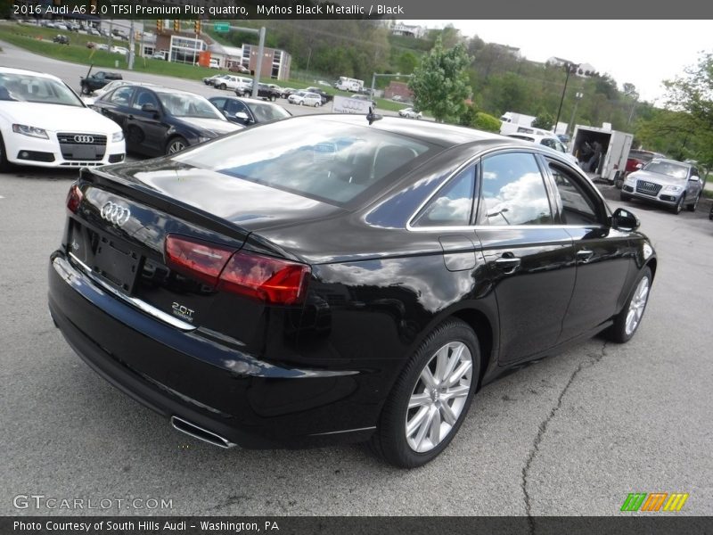 Mythos Black Metallic / Black 2016 Audi A6 2.0 TFSI Premium Plus quattro