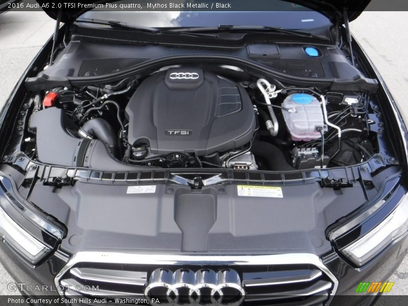Mythos Black Metallic / Black 2016 Audi A6 2.0 TFSI Premium Plus quattro