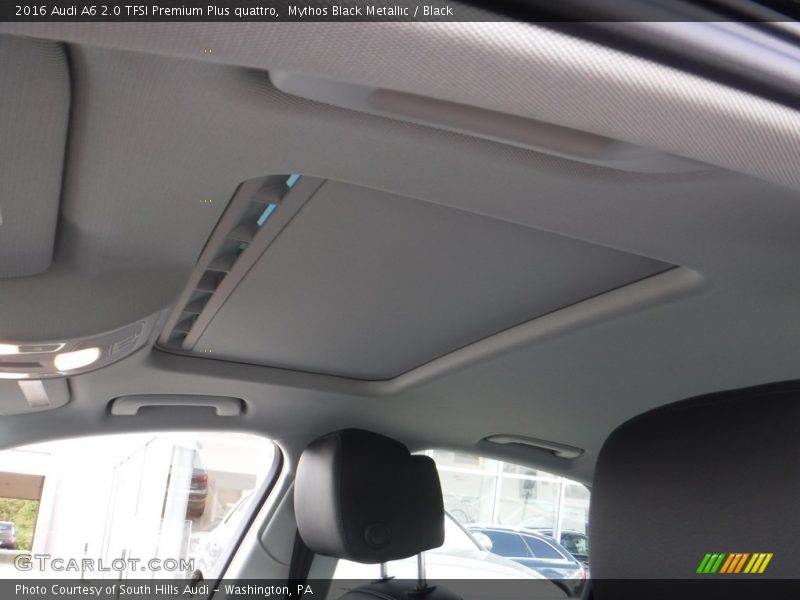 Mythos Black Metallic / Black 2016 Audi A6 2.0 TFSI Premium Plus quattro