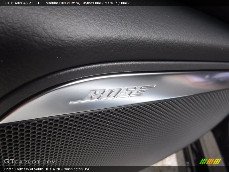 Mythos Black Metallic / Black 2016 Audi A6 2.0 TFSI Premium Plus quattro