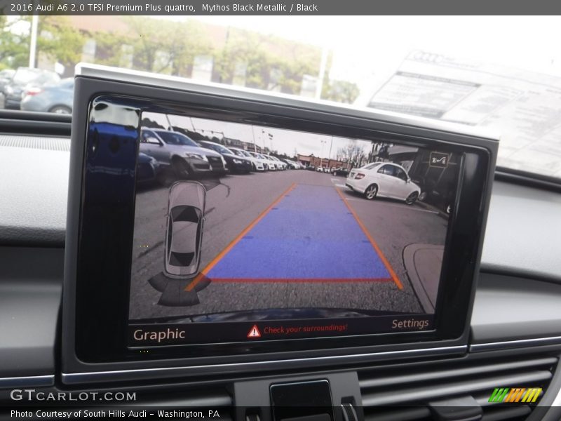 Mythos Black Metallic / Black 2016 Audi A6 2.0 TFSI Premium Plus quattro