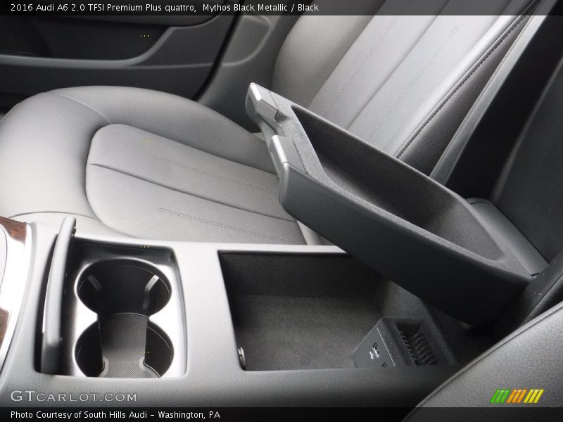 Mythos Black Metallic / Black 2016 Audi A6 2.0 TFSI Premium Plus quattro