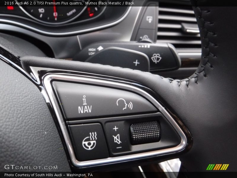 Mythos Black Metallic / Black 2016 Audi A6 2.0 TFSI Premium Plus quattro