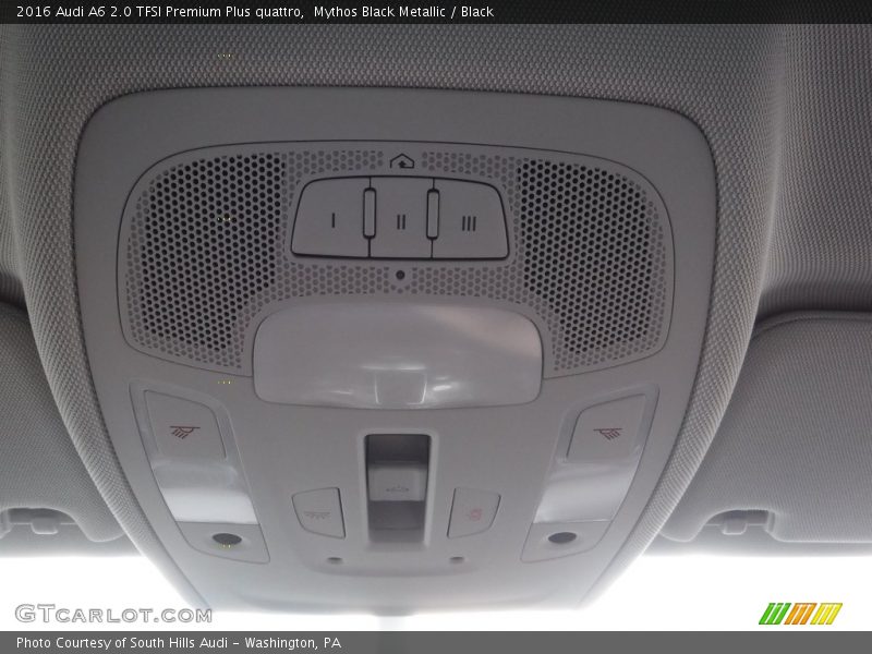Mythos Black Metallic / Black 2016 Audi A6 2.0 TFSI Premium Plus quattro