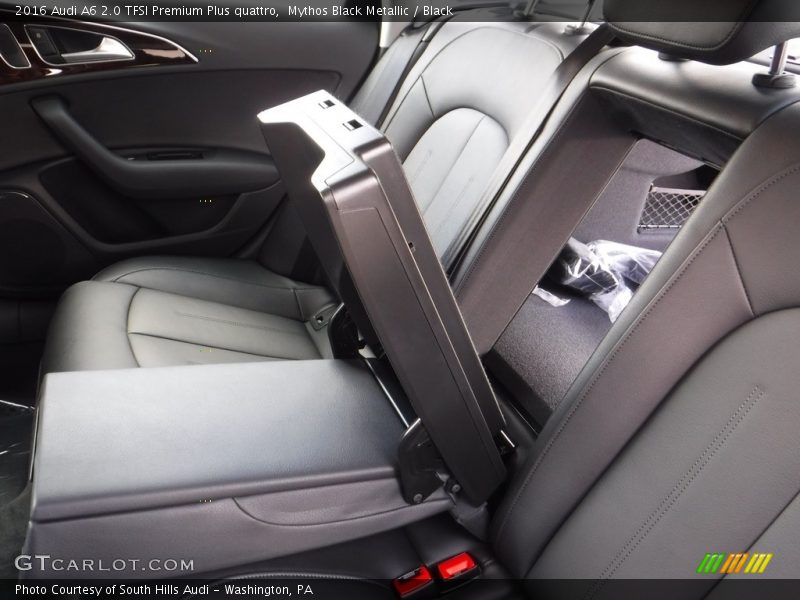 Mythos Black Metallic / Black 2016 Audi A6 2.0 TFSI Premium Plus quattro