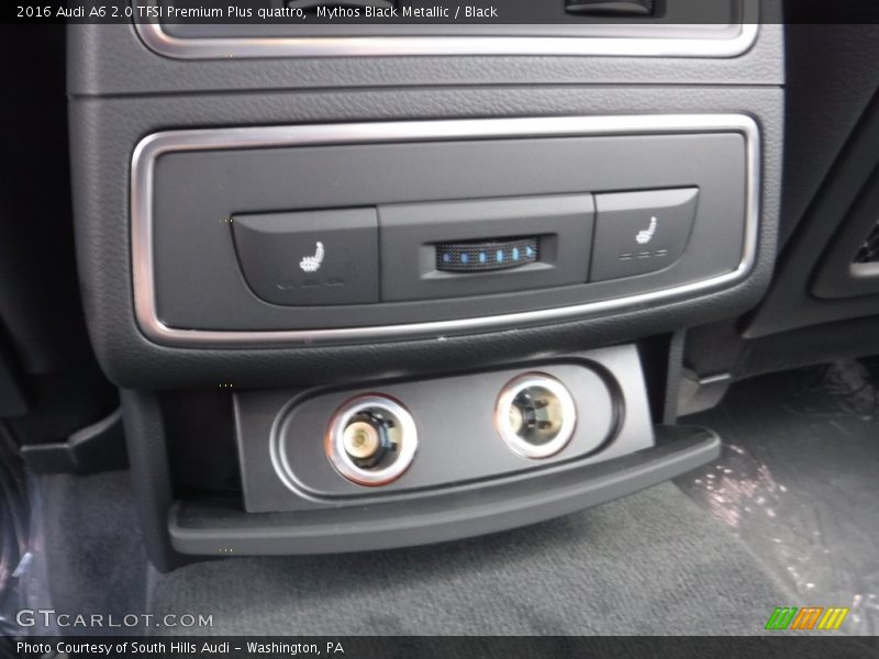 Mythos Black Metallic / Black 2016 Audi A6 2.0 TFSI Premium Plus quattro