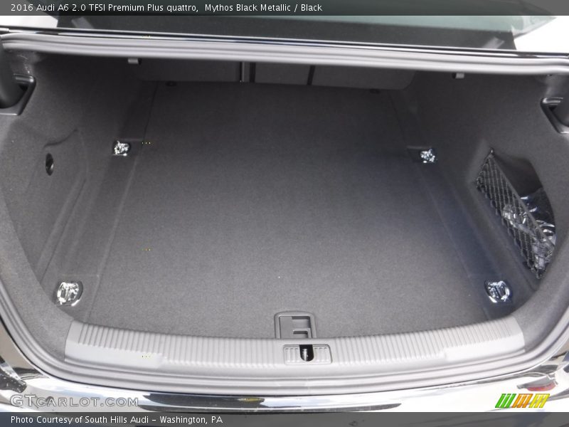 Mythos Black Metallic / Black 2016 Audi A6 2.0 TFSI Premium Plus quattro