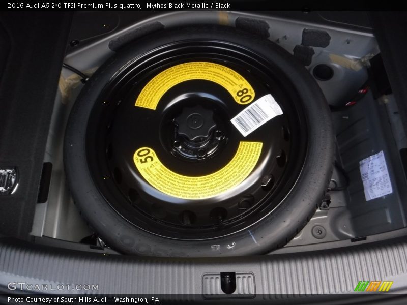 Mythos Black Metallic / Black 2016 Audi A6 2.0 TFSI Premium Plus quattro