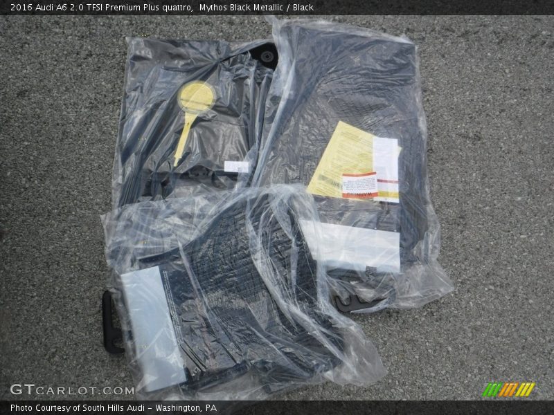 Mythos Black Metallic / Black 2016 Audi A6 2.0 TFSI Premium Plus quattro