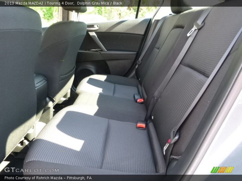 Dolphin Gray Mica / Black 2013 Mazda MAZDA3 i Touring 4 Door