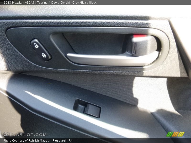 Dolphin Gray Mica / Black 2013 Mazda MAZDA3 i Touring 4 Door
