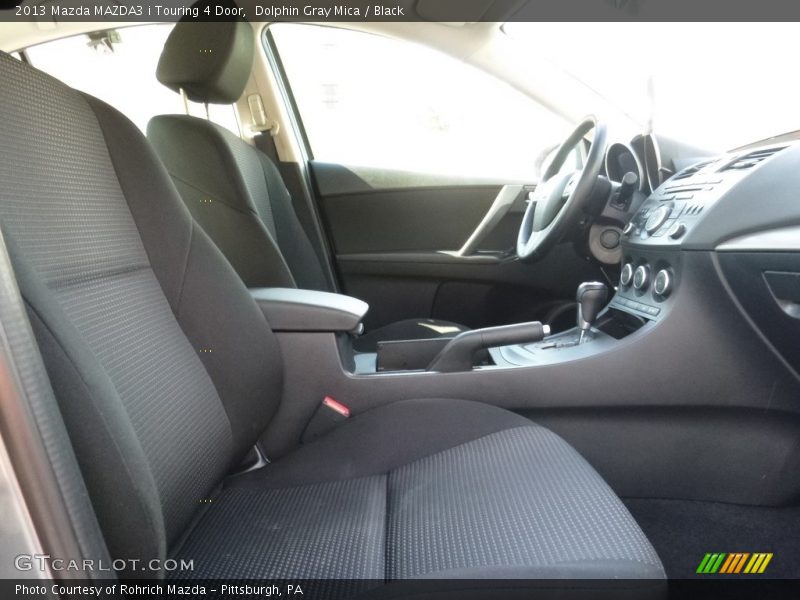 Dolphin Gray Mica / Black 2013 Mazda MAZDA3 i Touring 4 Door