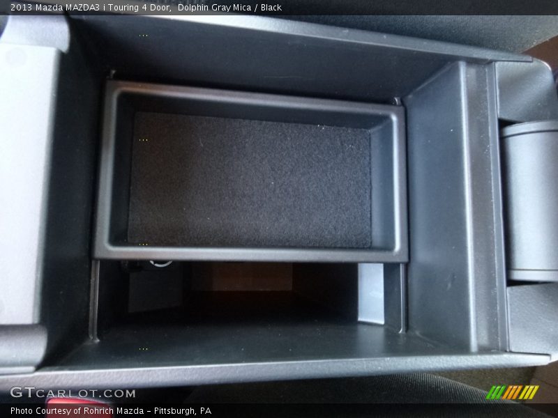 Dolphin Gray Mica / Black 2013 Mazda MAZDA3 i Touring 4 Door