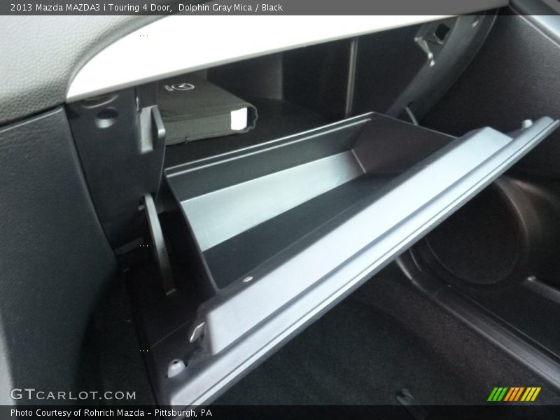 Dolphin Gray Mica / Black 2013 Mazda MAZDA3 i Touring 4 Door