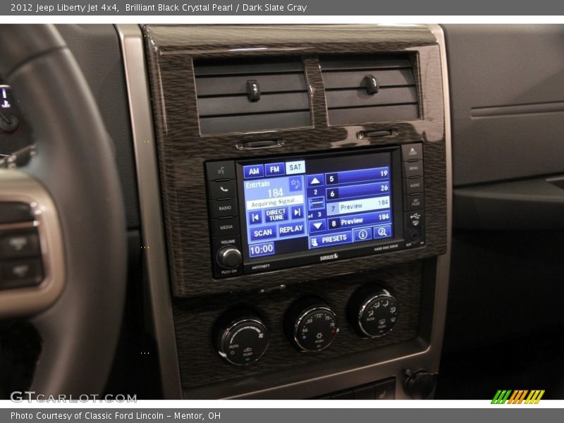 Brilliant Black Crystal Pearl / Dark Slate Gray 2012 Jeep Liberty Jet 4x4