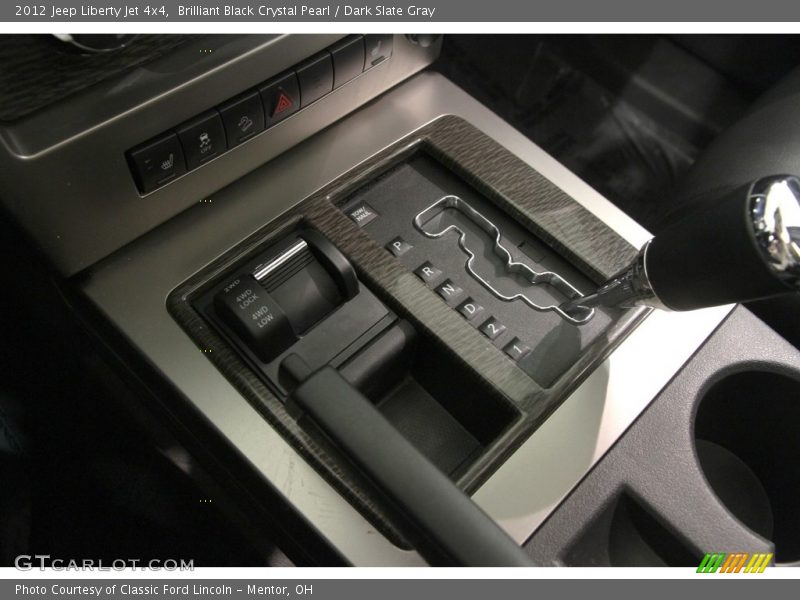 Brilliant Black Crystal Pearl / Dark Slate Gray 2012 Jeep Liberty Jet 4x4