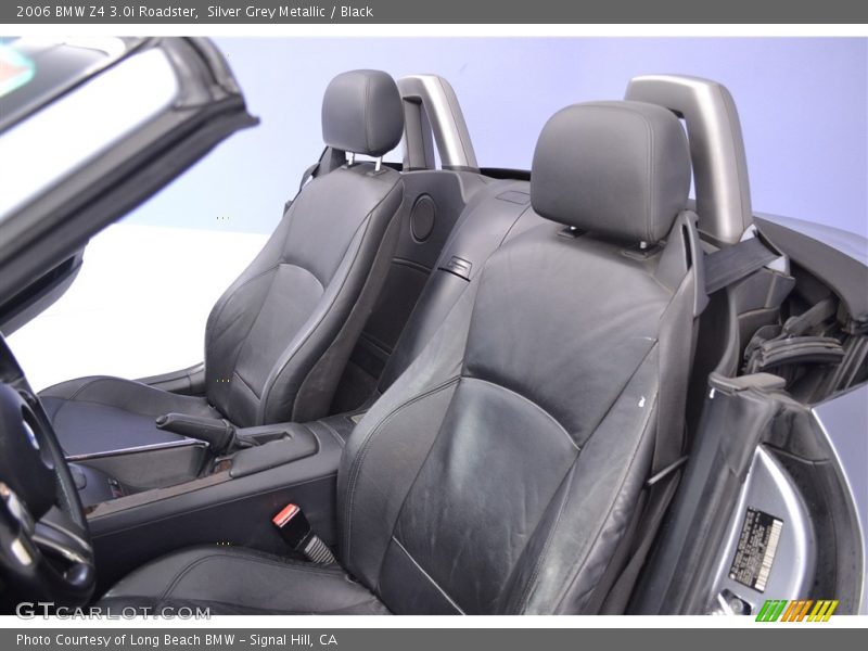 Silver Grey Metallic / Black 2006 BMW Z4 3.0i Roadster