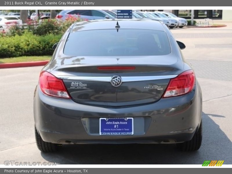 Granite Gray Metallic / Ebony 2011 Buick Regal CXL
