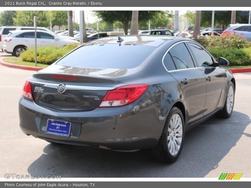 Granite Gray Metallic / Ebony 2011 Buick Regal CXL