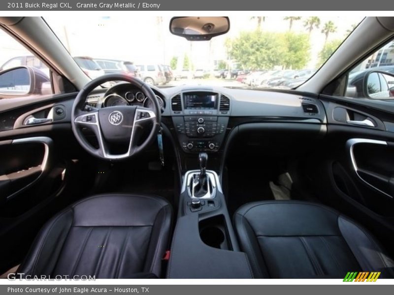 Granite Gray Metallic / Ebony 2011 Buick Regal CXL