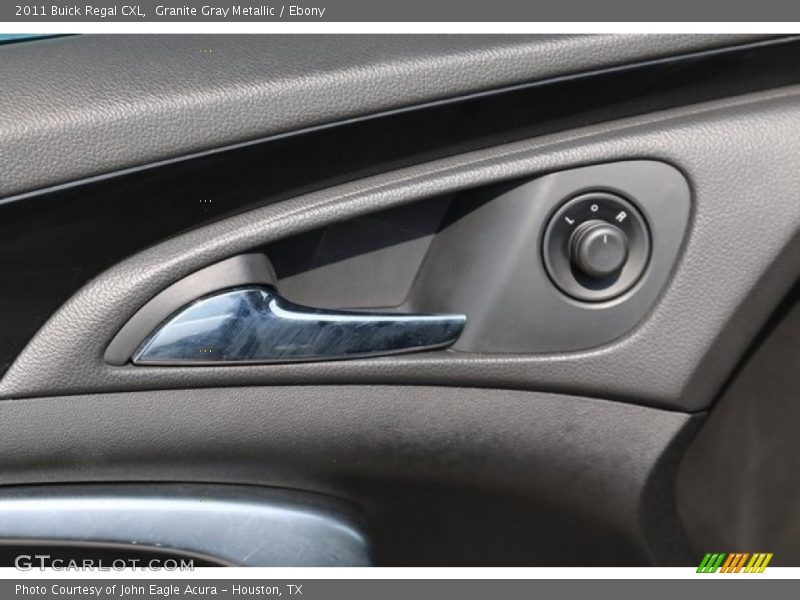 Granite Gray Metallic / Ebony 2011 Buick Regal CXL