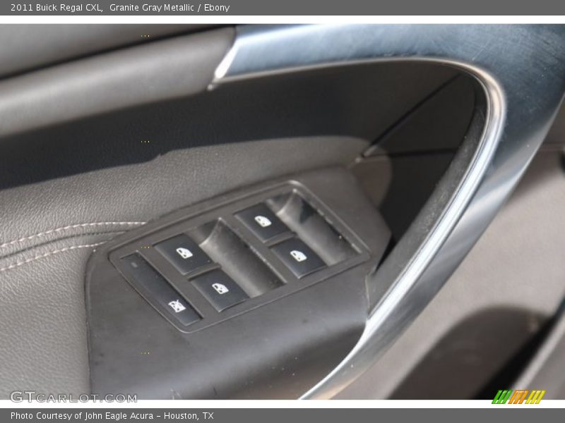 Granite Gray Metallic / Ebony 2011 Buick Regal CXL