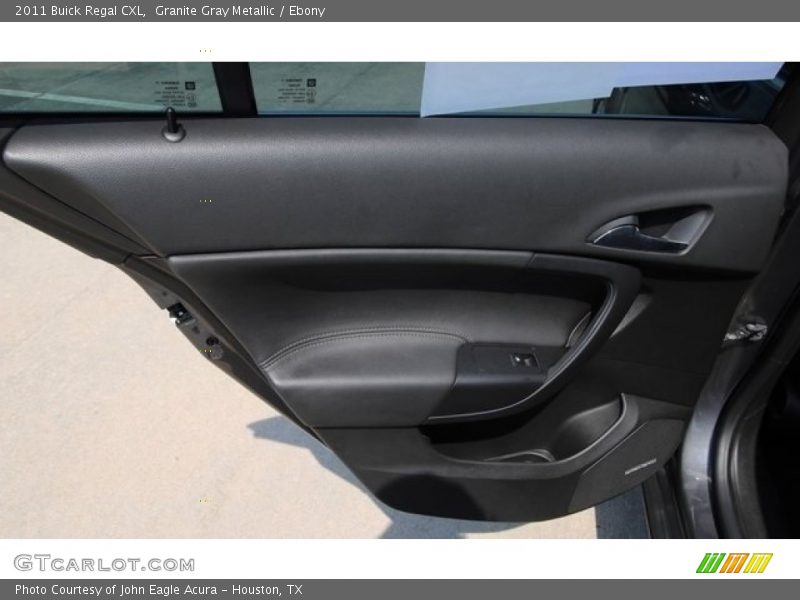 Granite Gray Metallic / Ebony 2011 Buick Regal CXL