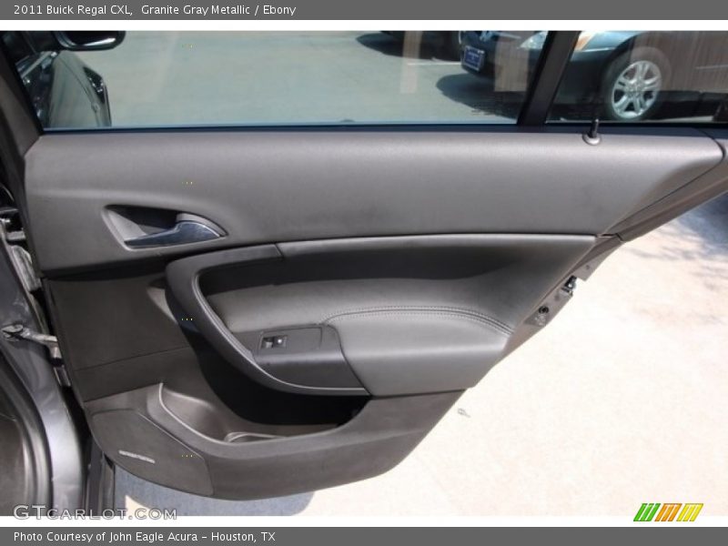 Granite Gray Metallic / Ebony 2011 Buick Regal CXL
