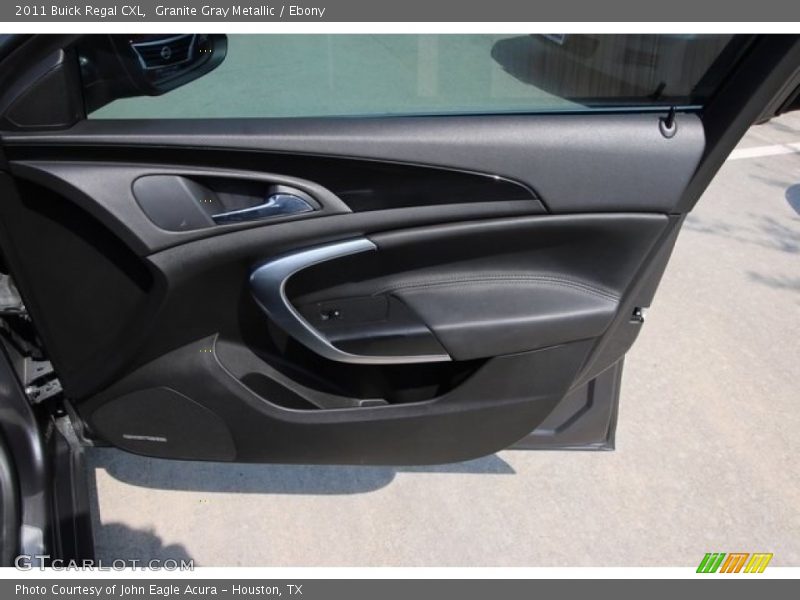 Granite Gray Metallic / Ebony 2011 Buick Regal CXL