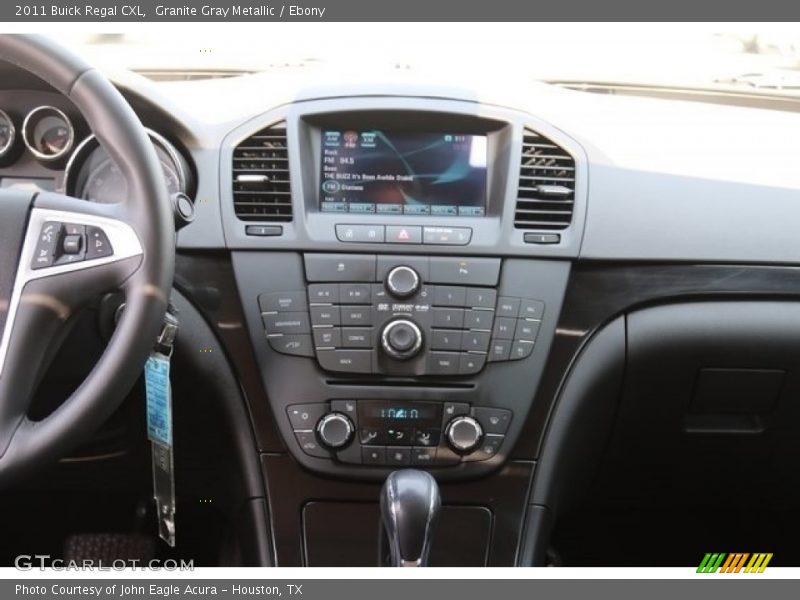 Granite Gray Metallic / Ebony 2011 Buick Regal CXL