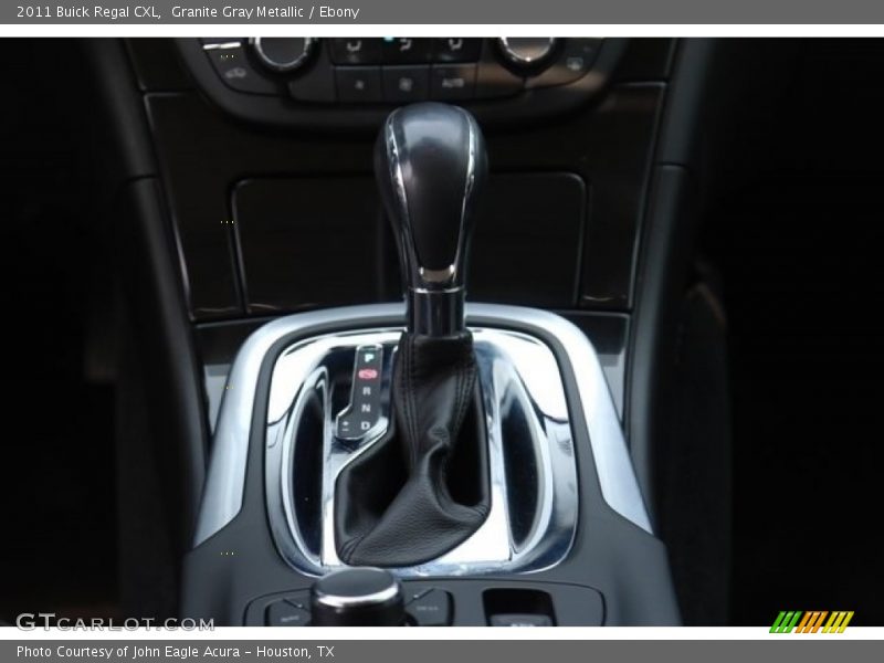 Granite Gray Metallic / Ebony 2011 Buick Regal CXL