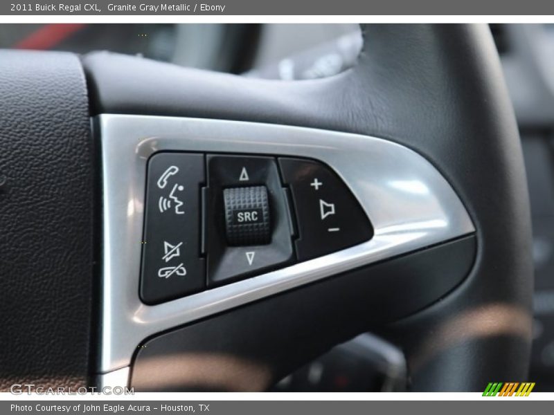 Granite Gray Metallic / Ebony 2011 Buick Regal CXL