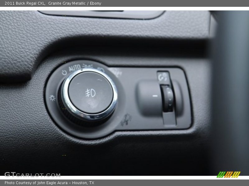 Granite Gray Metallic / Ebony 2011 Buick Regal CXL