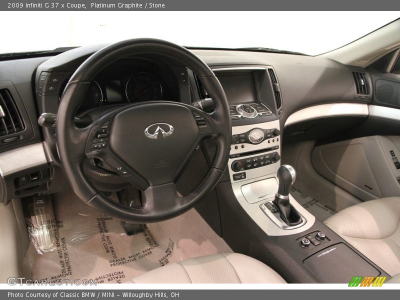 Platinum Graphite / Stone 2009 Infiniti G 37 x Coupe