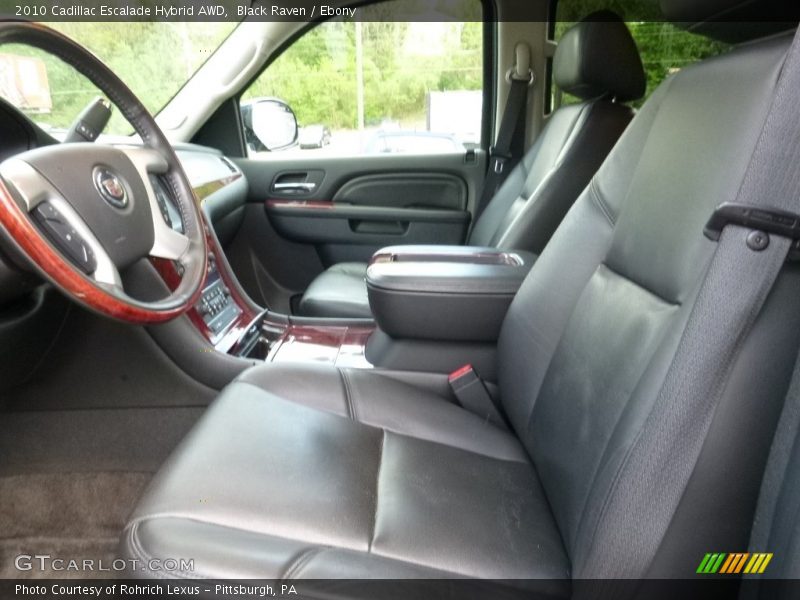 Black Raven / Ebony 2010 Cadillac Escalade Hybrid AWD