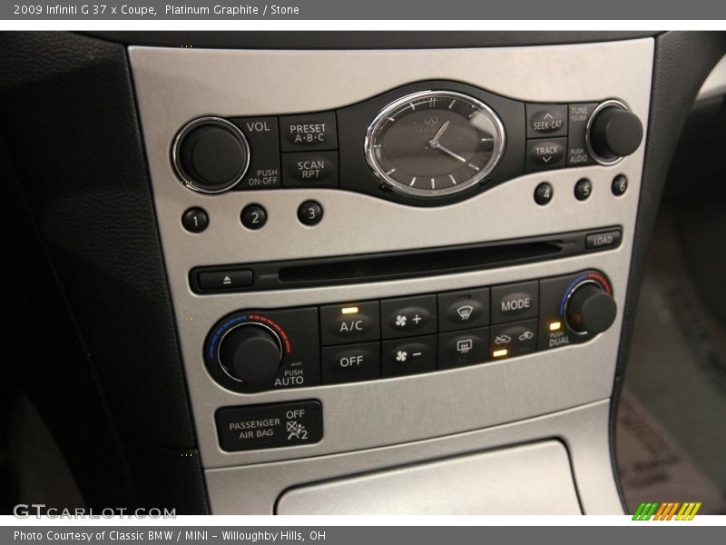 Platinum Graphite / Stone 2009 Infiniti G 37 x Coupe