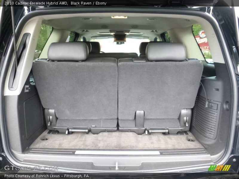 Black Raven / Ebony 2010 Cadillac Escalade Hybrid AWD