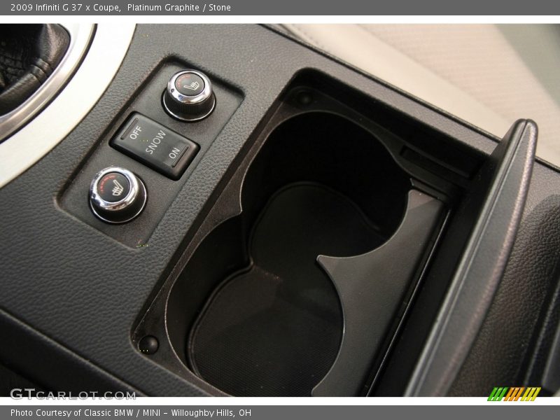 Platinum Graphite / Stone 2009 Infiniti G 37 x Coupe