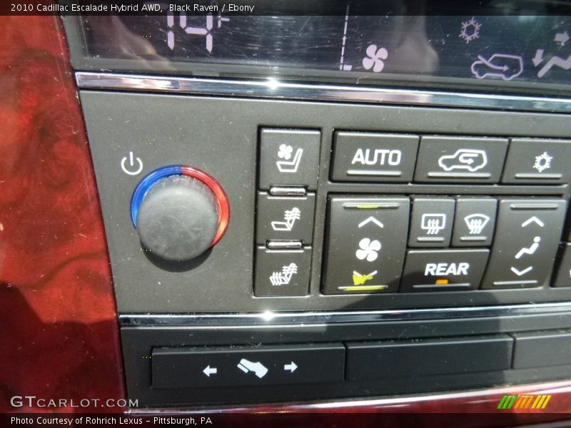 Black Raven / Ebony 2010 Cadillac Escalade Hybrid AWD