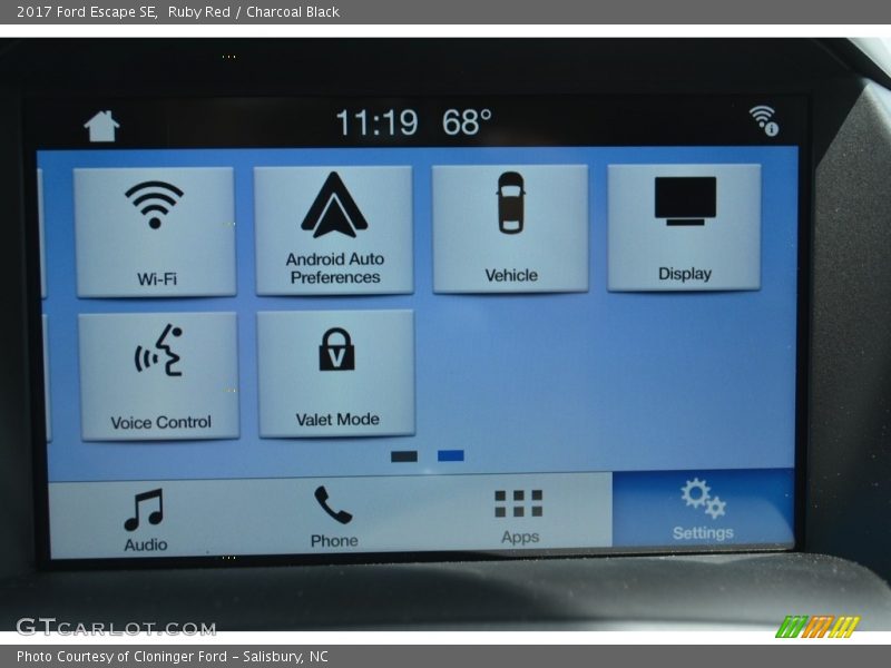 Ruby Red / Charcoal Black 2017 Ford Escape SE