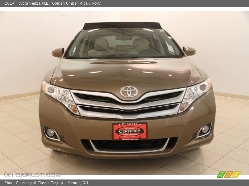 Golden Umber Mica / Ivory 2014 Toyota Venza XLE