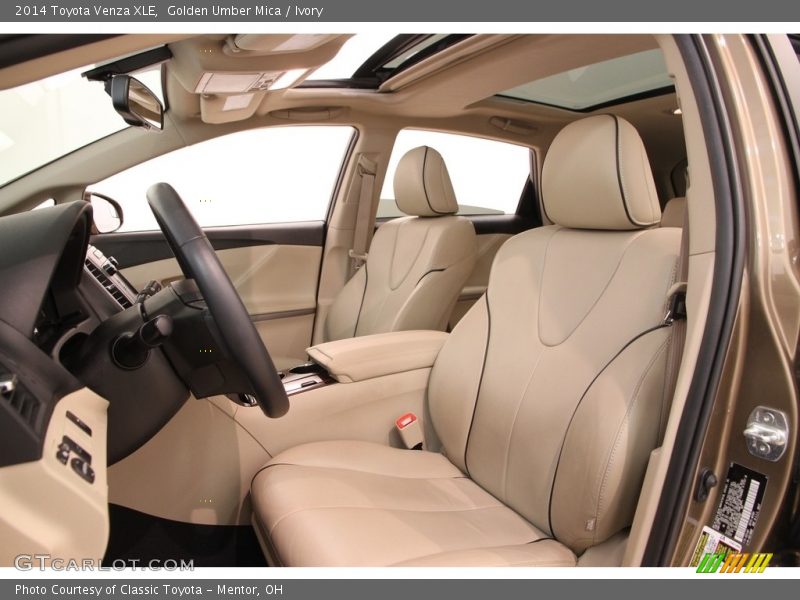 Golden Umber Mica / Ivory 2014 Toyota Venza XLE