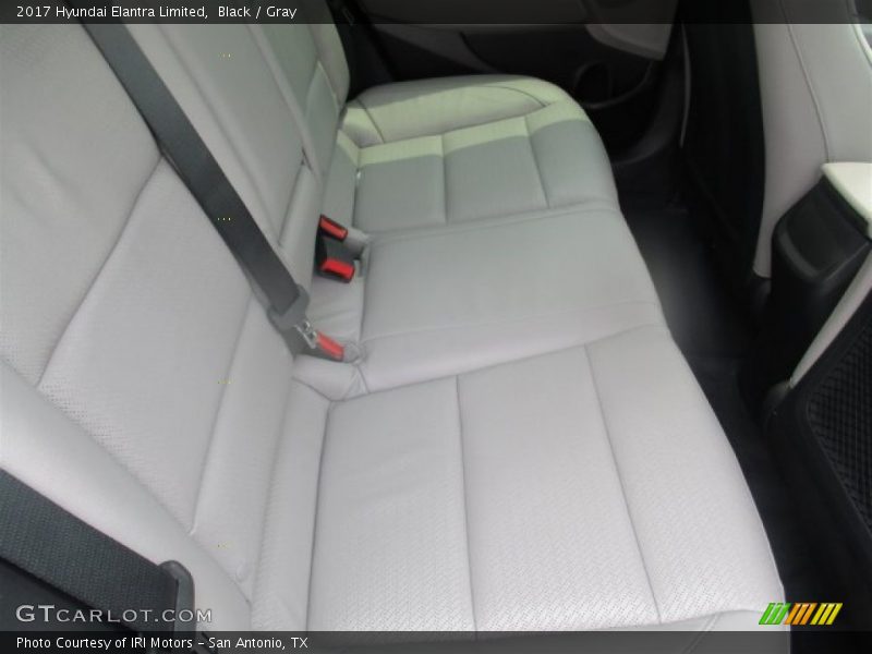 Black / Gray 2017 Hyundai Elantra Limited