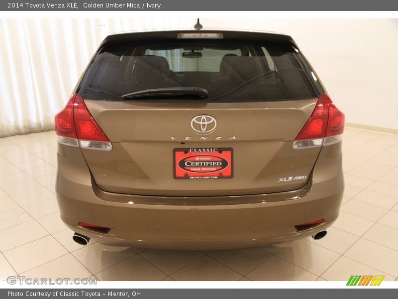 Golden Umber Mica / Ivory 2014 Toyota Venza XLE